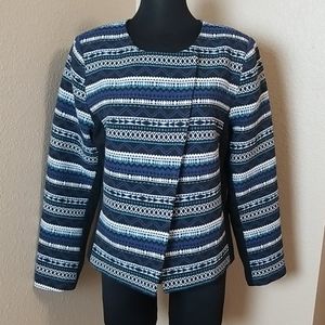 Lane Bryant Southwest Print Snap Front Jacket